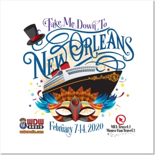 WDW Radio NOLA Cruise (Light) Posters and Art